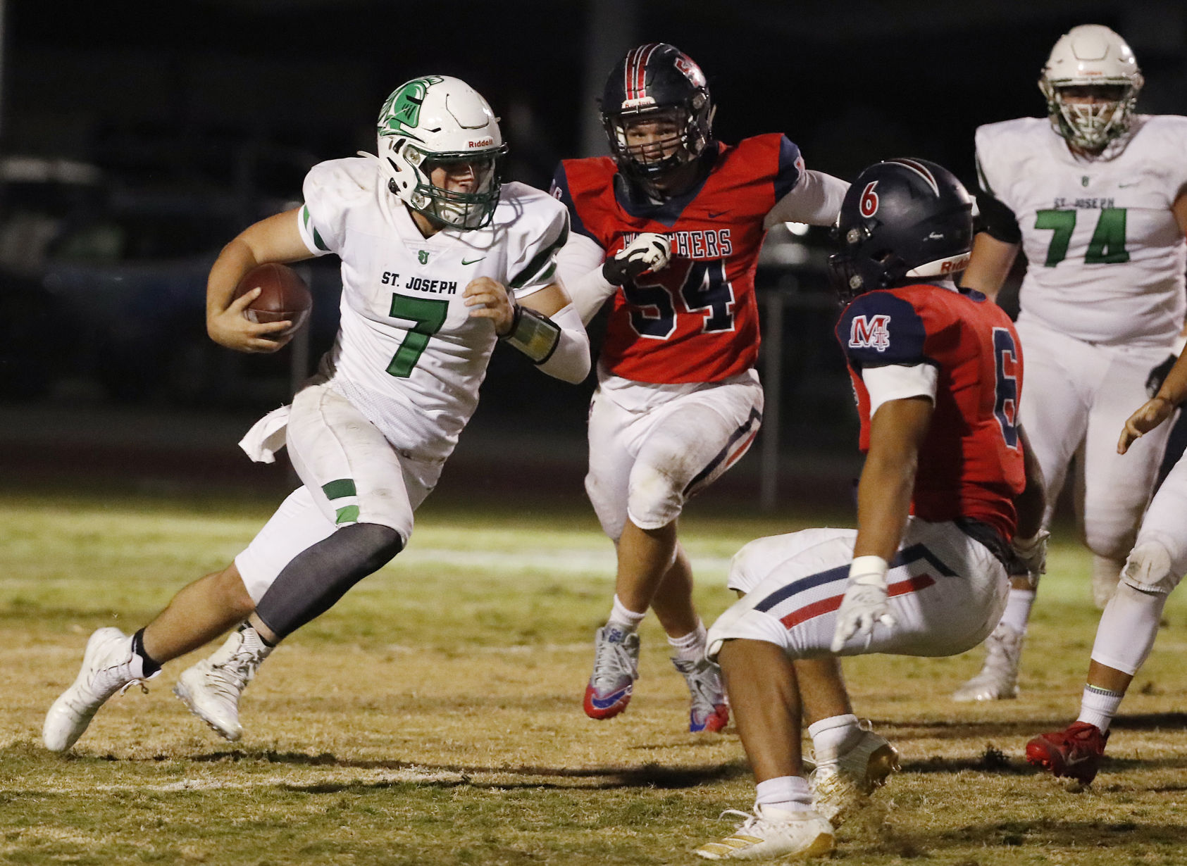 St. Joseph vs San Joaquin Memorial Football
